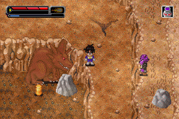 Golden Capsule Through Gohan Gate